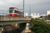 thumbnail picture of Croydon Tramlink tram wimbledon route at Wandle Park viaduct