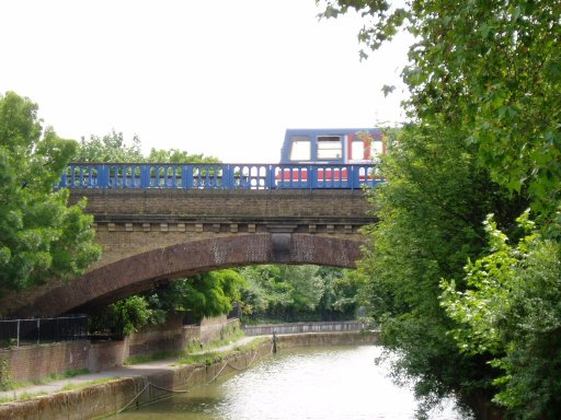 Docklands Light Railway Bank route at Limehouse Cut