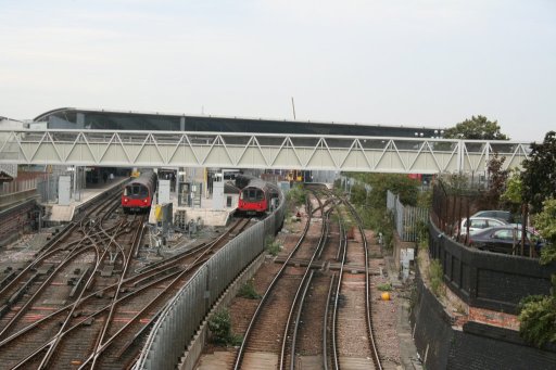 Docklands Light Railway Stratford International route at Stratford (Low Level) station