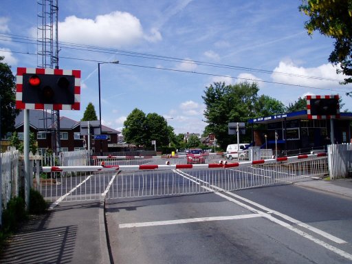 Metrolink Altrincham route at Navigation Road