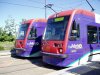 thumbnail picture of Midland Metro tram 05 at Wednesbury Parkway stop