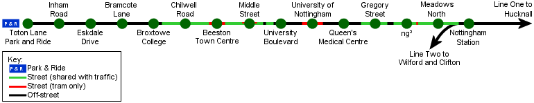 Map of Line Three