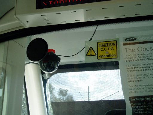 Nottingham Express Transit CCTV