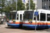 thumbnail picture of Sheffield Supertram tram 125 at Castle Square stop