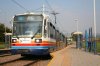 thumbnail picture of Sheffield Supertram tram 110 at Birley Lane stop
