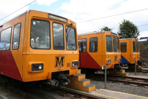 Tyne and Wear Metro unit 4089 at Gosforth depot