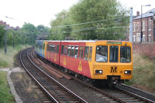 Tyne and Wear Metro unit 4011 at West Jesmond