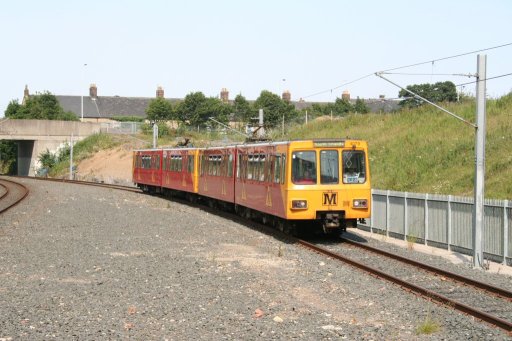 Tyne and Wear Metro unit 4079 at Northumberland Park