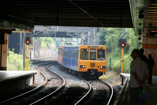 Tyne and Wear Metro unit 4081 at Heworth station
