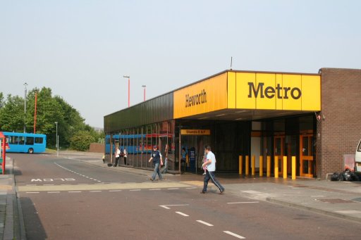 Tyne and Wear Metro station at Heworth