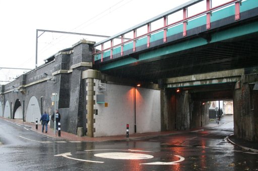 Metrolink tram stop at Cornbrook