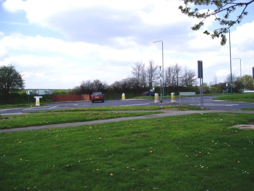 Nottingham Express Transit tram stop at Clifton Park and Ride