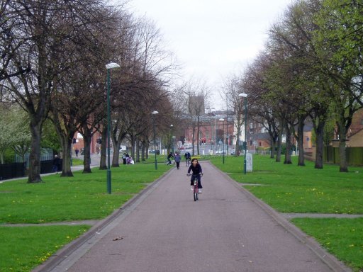 Nottingham Express Transit tram stop at Meadows Centre